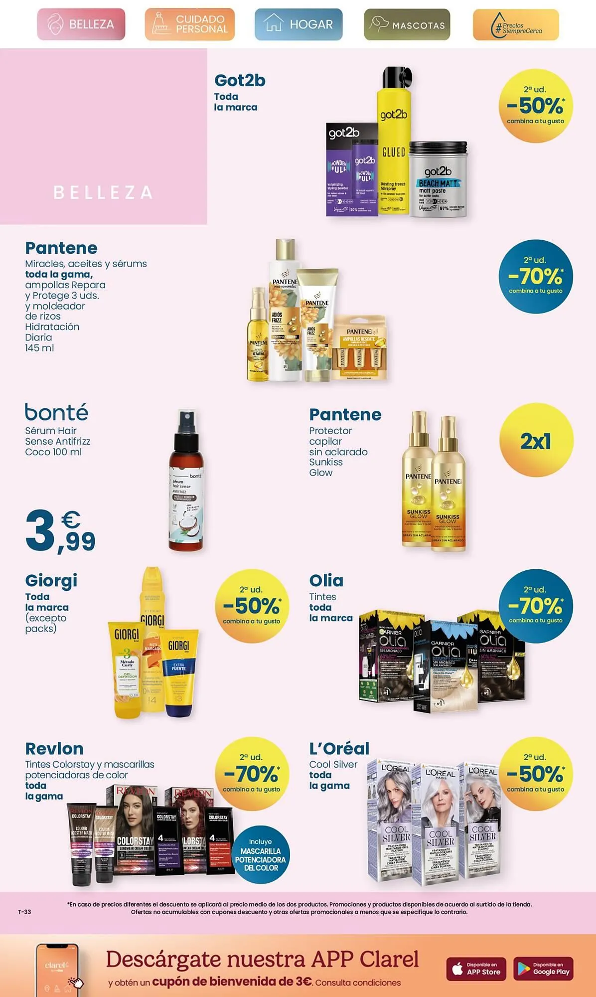 Catálogo de Folleto Clarel 27 de agosto al 9 de septiembre 2025 - Página 6