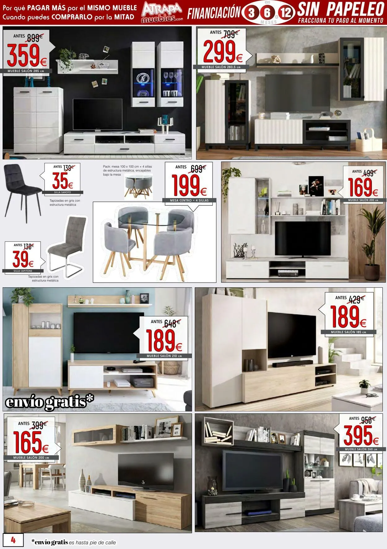 Catálogo de Atrapamuebles Oferta actual 28 de septiembre al 12 de octubre 2025 - Página 4