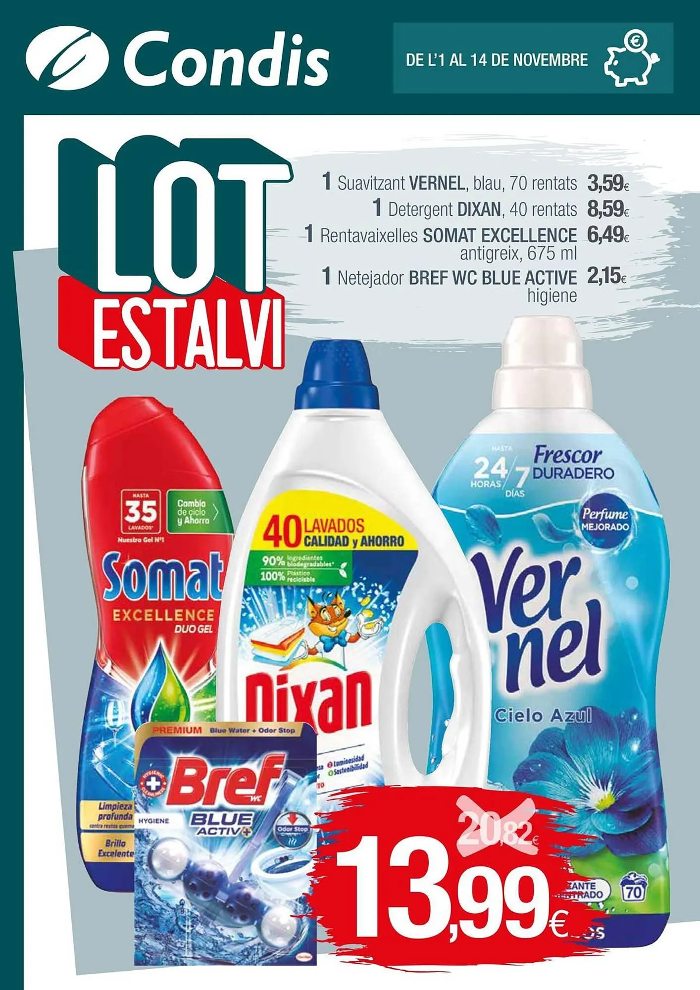 Catálogo de Folleto Condis 1 de noviembre al 14 de noviembre 2023 - Página 1
