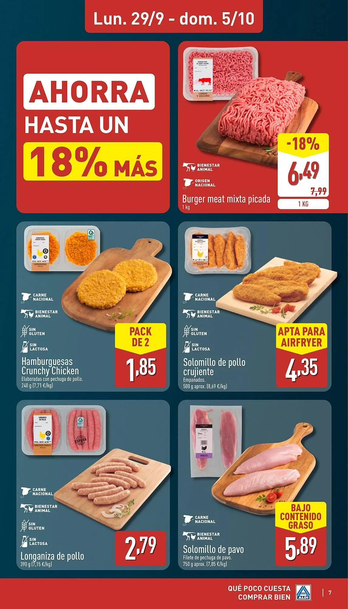 Catálogo de Folleto ALDI 29 de septiembre al 5 de octubre 2025 - Página 7