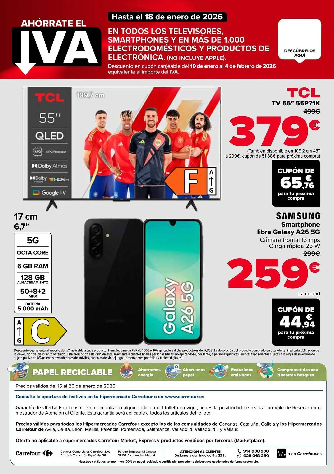 Catálogo de Folleto Carrefour 15 de enero al 26 de enero 2026 - Página 82