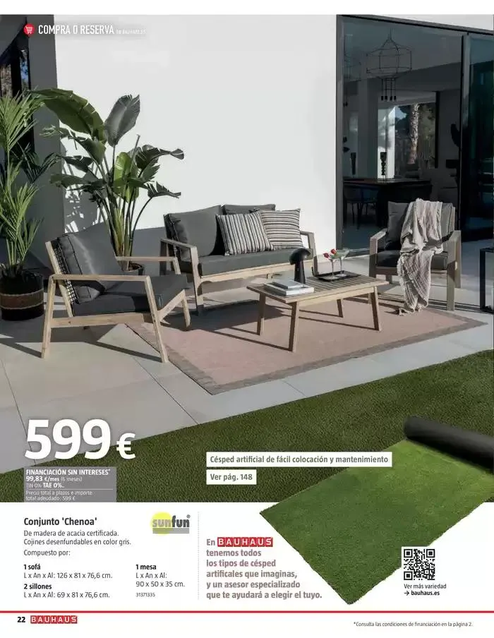 Catálogo de VERANO. Jardín, terraza, balcón. 26 de marzo al 20 de abril 2025 - Página 22