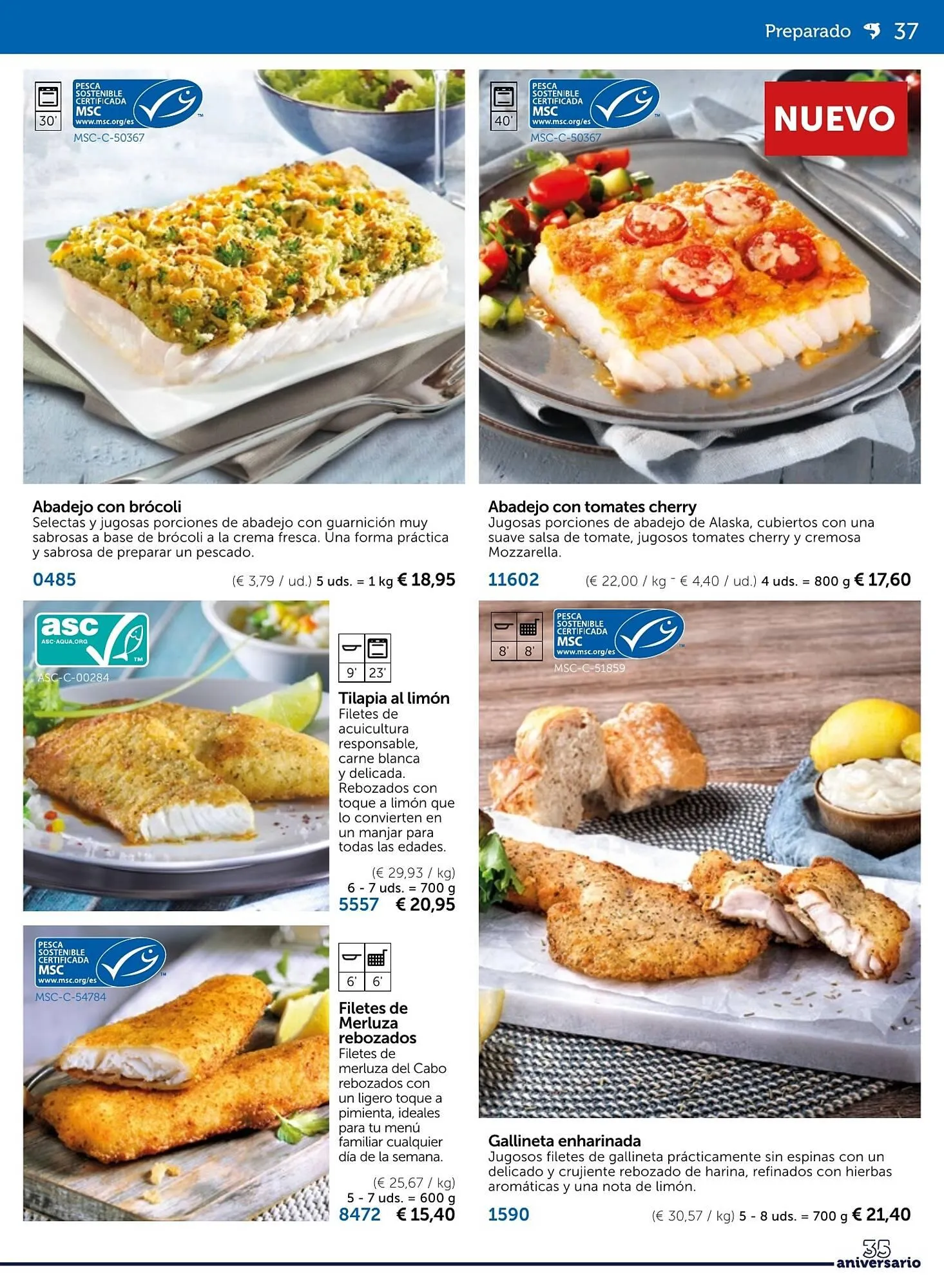 Catálogo de Folleto Bofrost 3 de marzo al 31 de agosto 2025 - Página 37