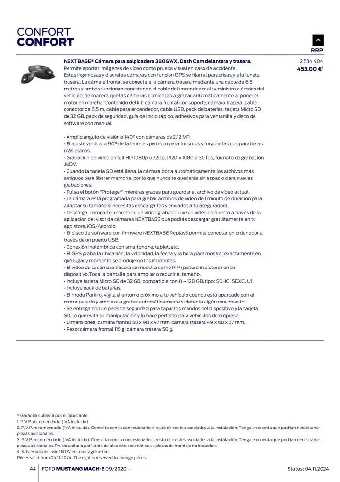 Catálogo de Ford de accesorios Ford Mustang Mach-E 13 de noviembre al 13 de noviembre 2025 - Página 44