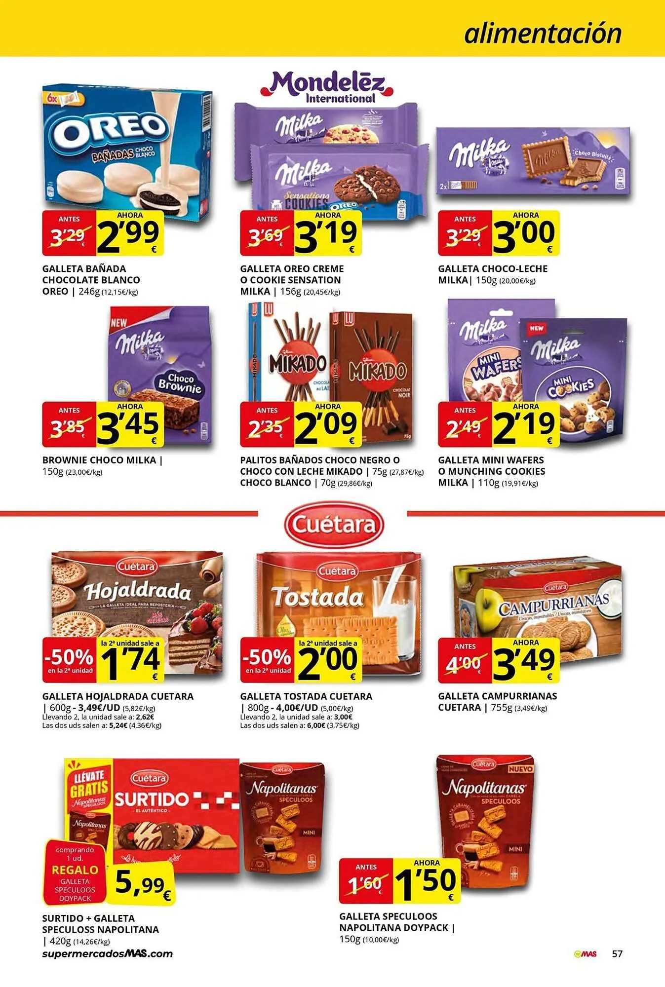 Catálogo de Folleto Supermercados MAS 28 de noviembre al 31 de diciembre 2025 - Página 57
