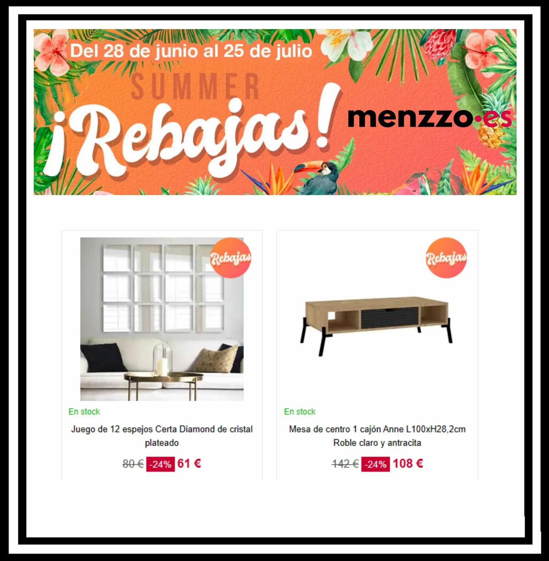Catálogo de Catálogo Muebles Menzzo 28 de junio al 25 de julio 2023 - Página 5