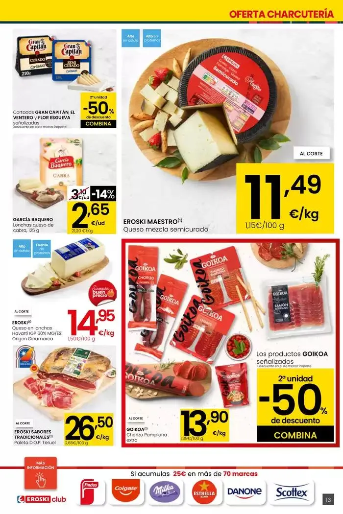 Catálogo de Precio más bajo HIPERMERCADOS EROSKI 13 de marzo al 26 de marzo 2025 - Página 13