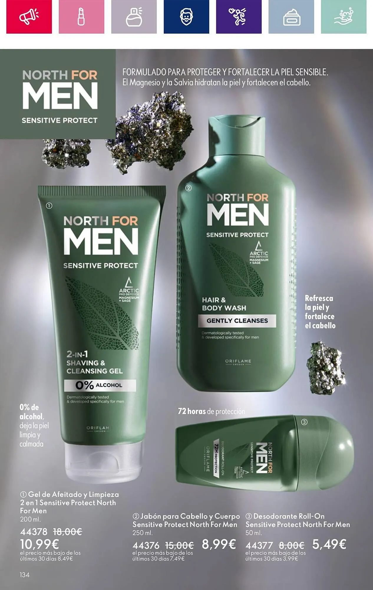 Catálogo de Folleto Oriflame 2 de enero al 22 de enero 2024 - Página 134