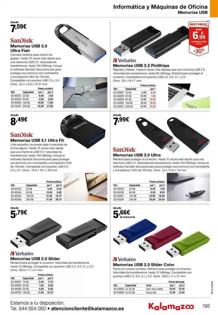 Catálogo de Staples Kalamazoo Catálogo General 9 de enero al 30 de septiembre 2025 - Página 195