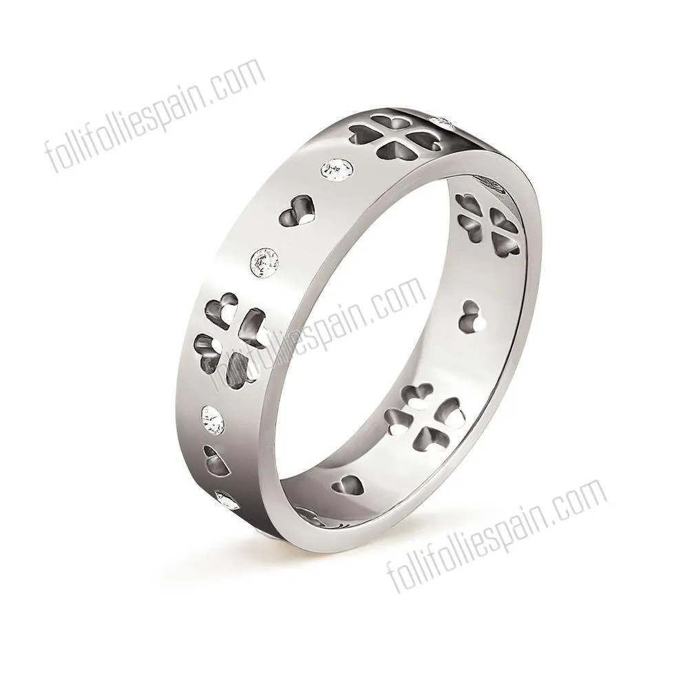 Folli Follie Amor y fortuna Anillo precio con un descuento del 60%