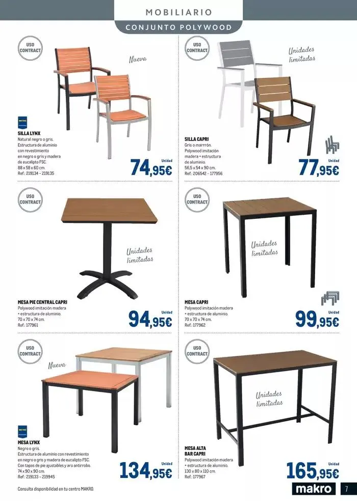 Catálogo de Especial Terrazas Canarias 13 de marzo al 1 de junio 2025 - Página 7