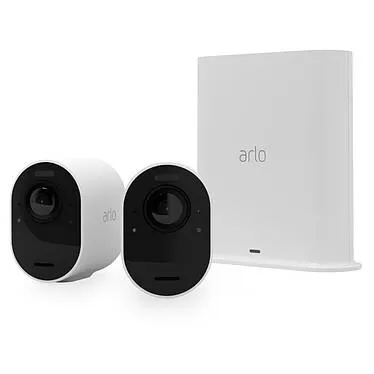 Kit de 2 cámaras del sistema de seguridad Arlo Ultra 2 - Blanco (VMS5240)