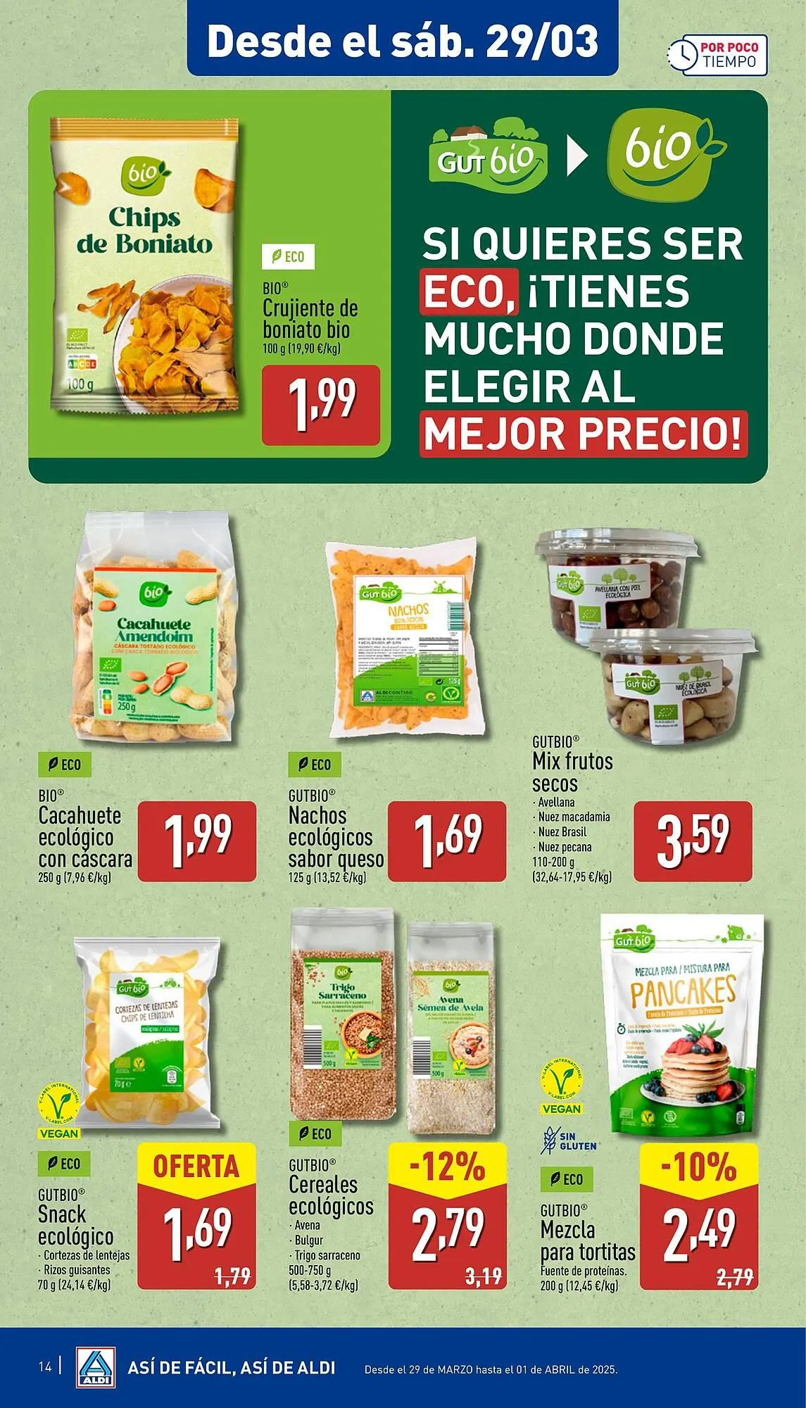 Catálogo de Folleto ALDI 26 de marzo al 1 de abril 2025 - Página 14
