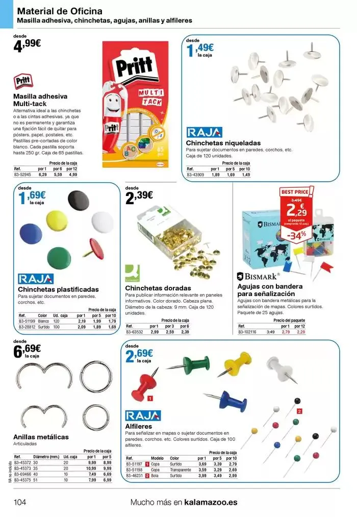 Catálogo de Staples Kalamazoo Catálogo General 9 de enero al 30 de septiembre 2025 - Página 104