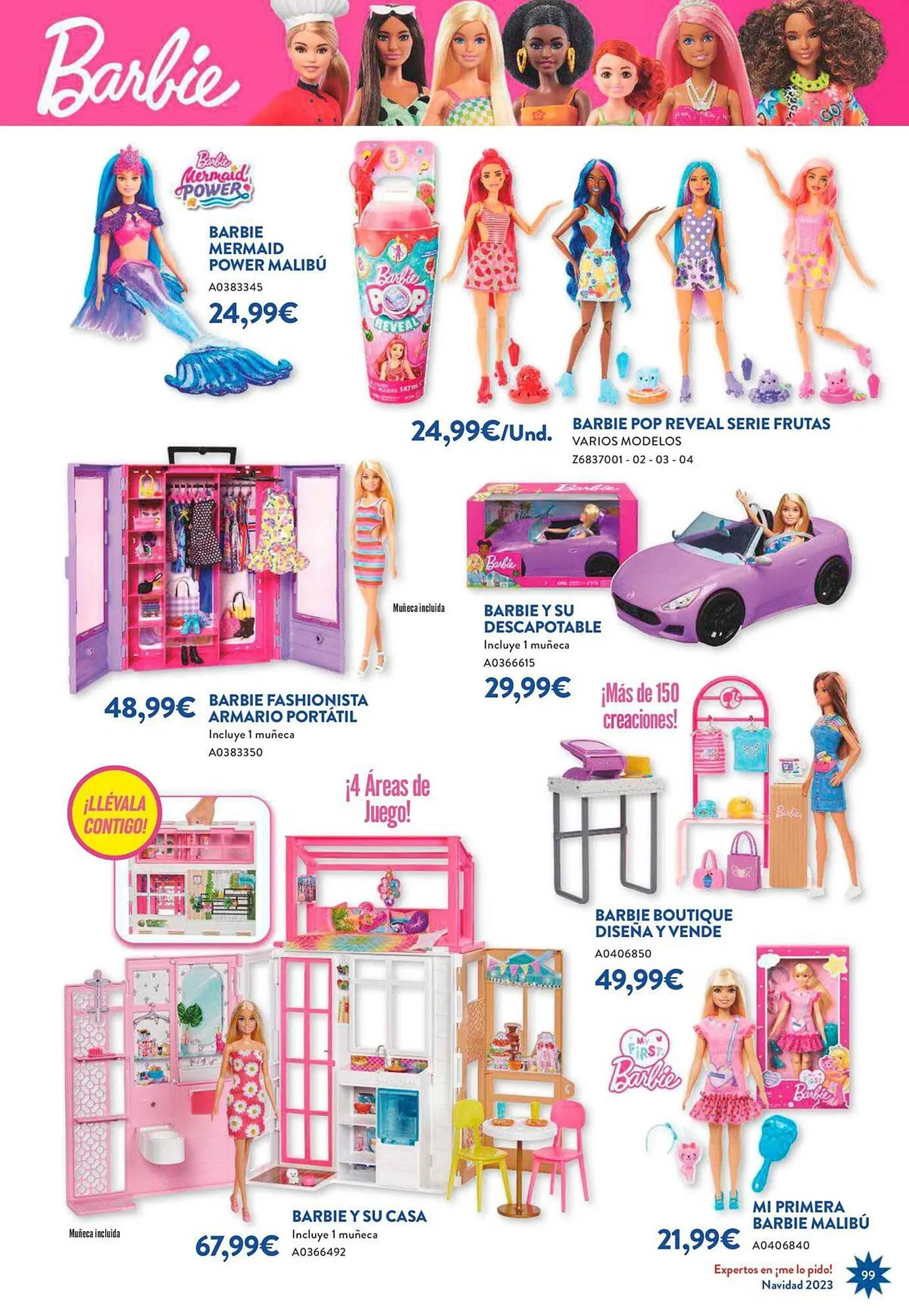 Catálogo de Folleto Juguettos 6 de noviembre al 24 de diciembre 2023 - Página 99