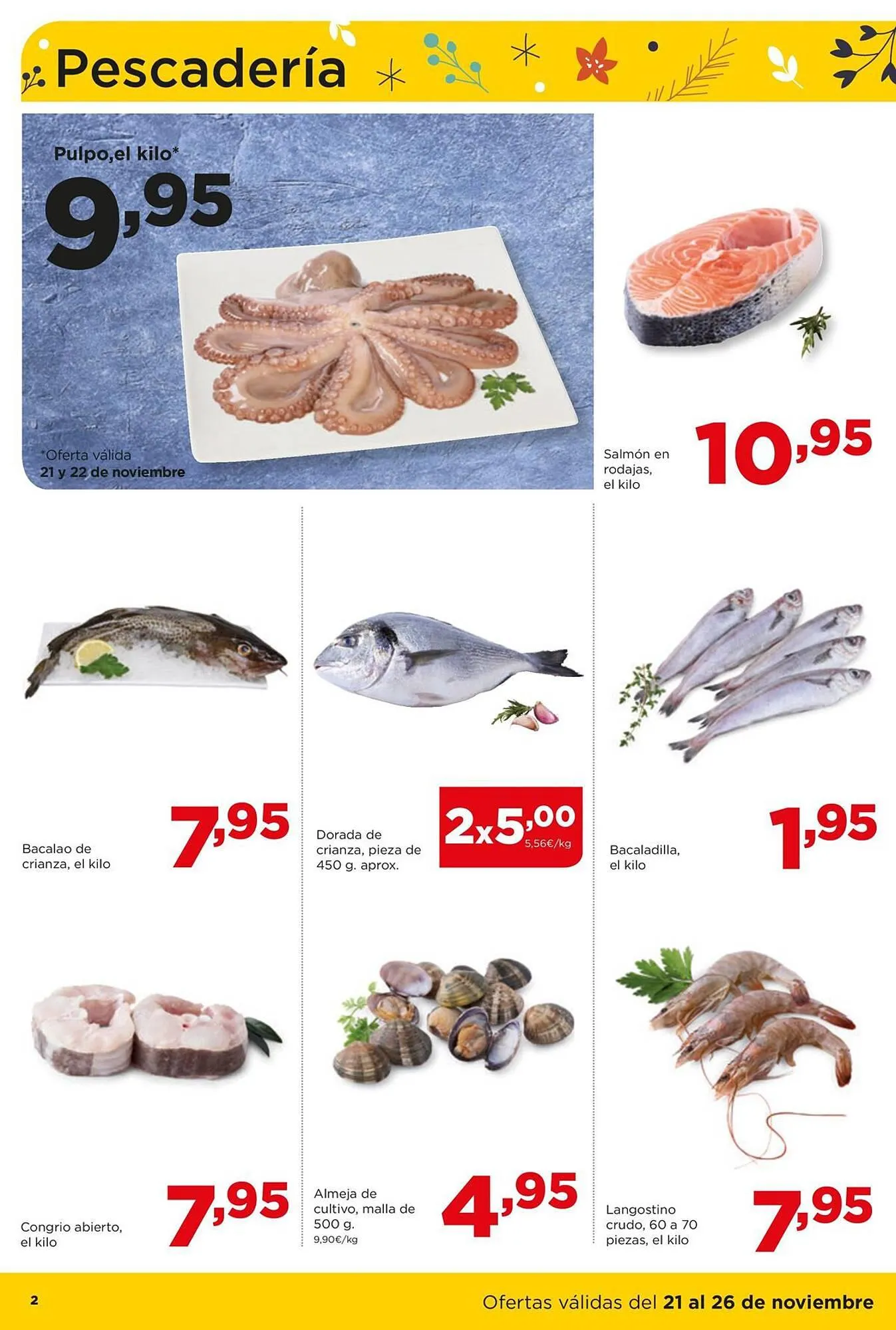 Catálogo de Folleto Alimerka 20 de noviembre al 26 de noviembre 2023 - Página 2