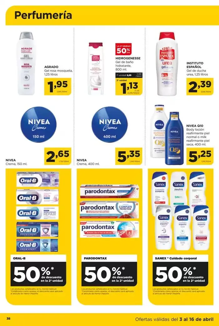 Catálogo de Ofertas válidas en Castilla y León y Galicia del 3 al 16 de abril 3 de abril al 16 de abril 2025 - Página 38