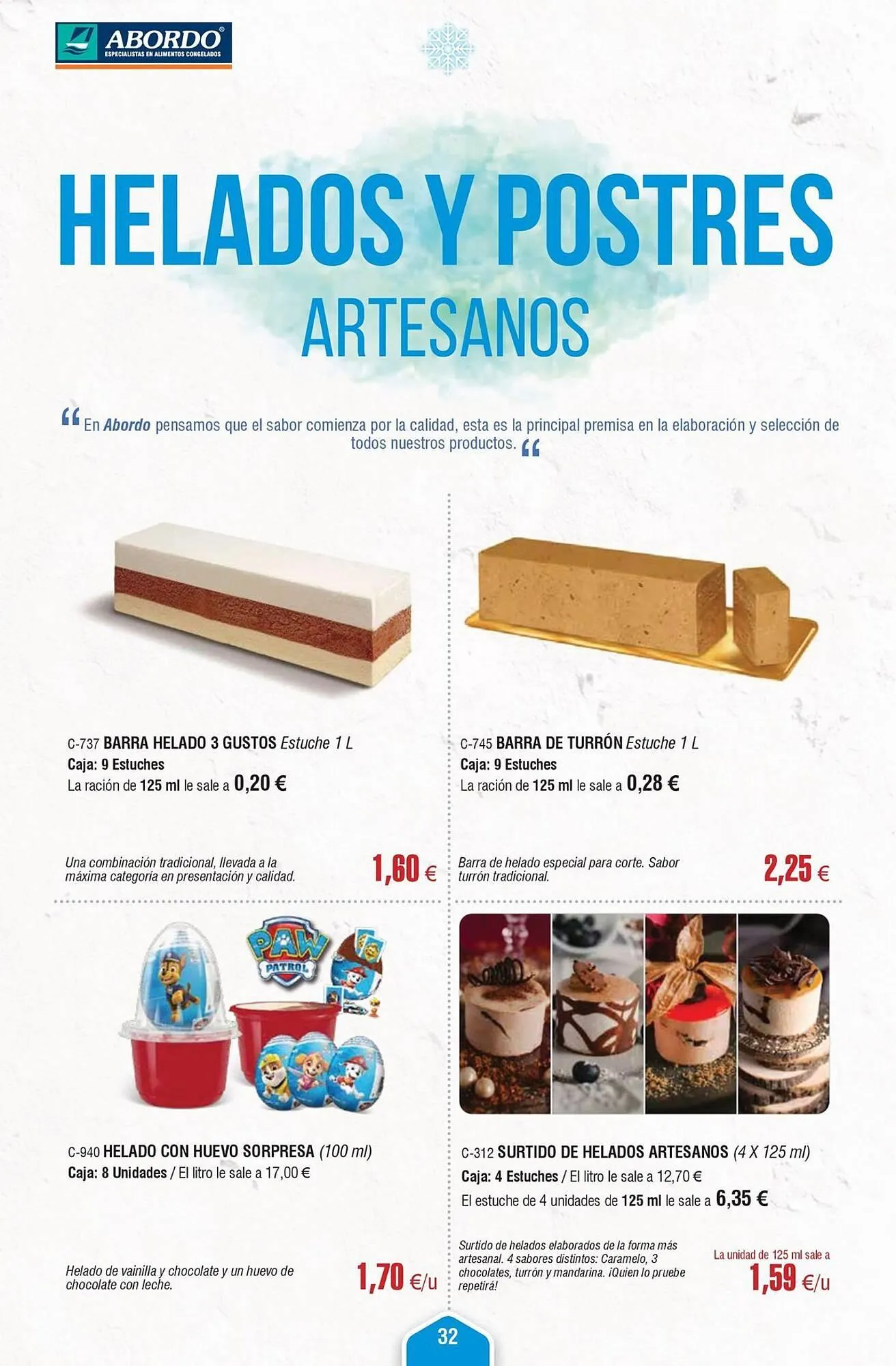 Catálogo de Folleto Abordo 2 de octubre al 31 de octubre 2025 - Página 32