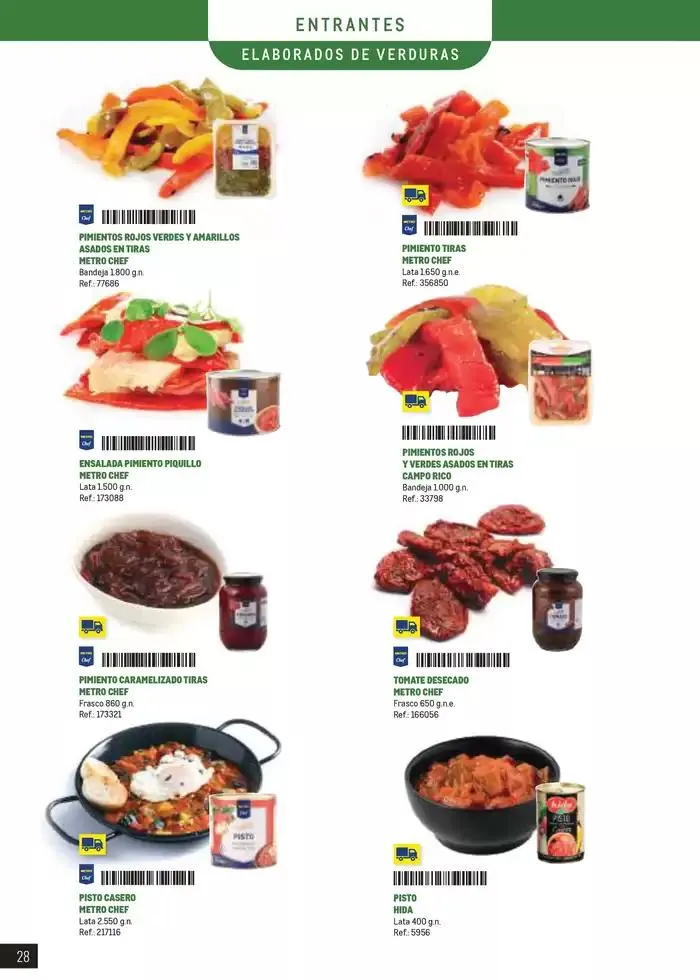 Catálogo de Especial Catering 25 de febrero al 30 de septiembre 2025 - Página 28