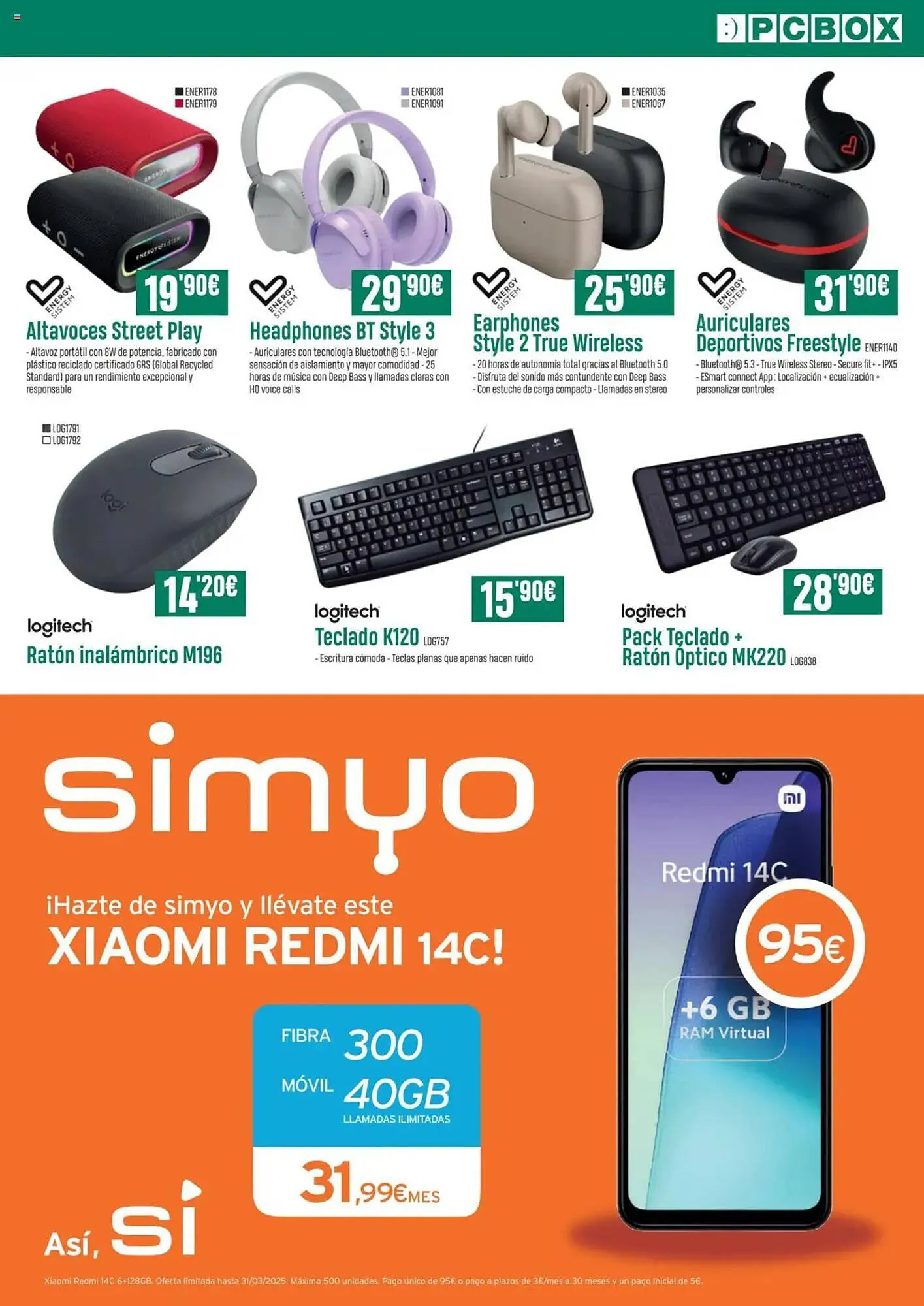 Catálogo de Folleto PCBox 1 de marzo al 16 de abril 2025 - Página 9