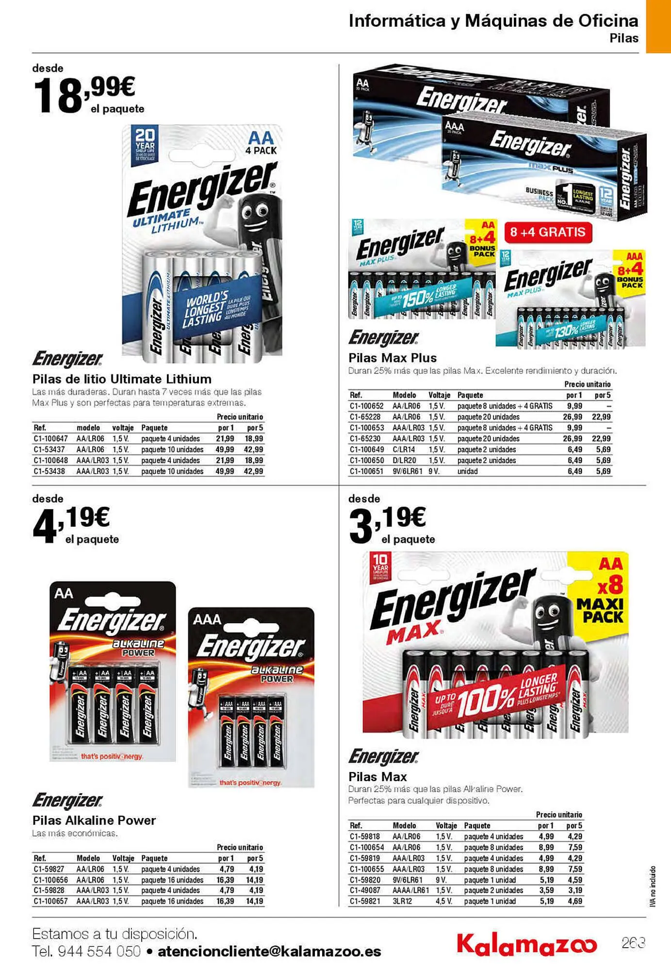Catálogo de Folleto Staples Kalamazoo 27 de enero al 31 de julio 2023 - Página 263