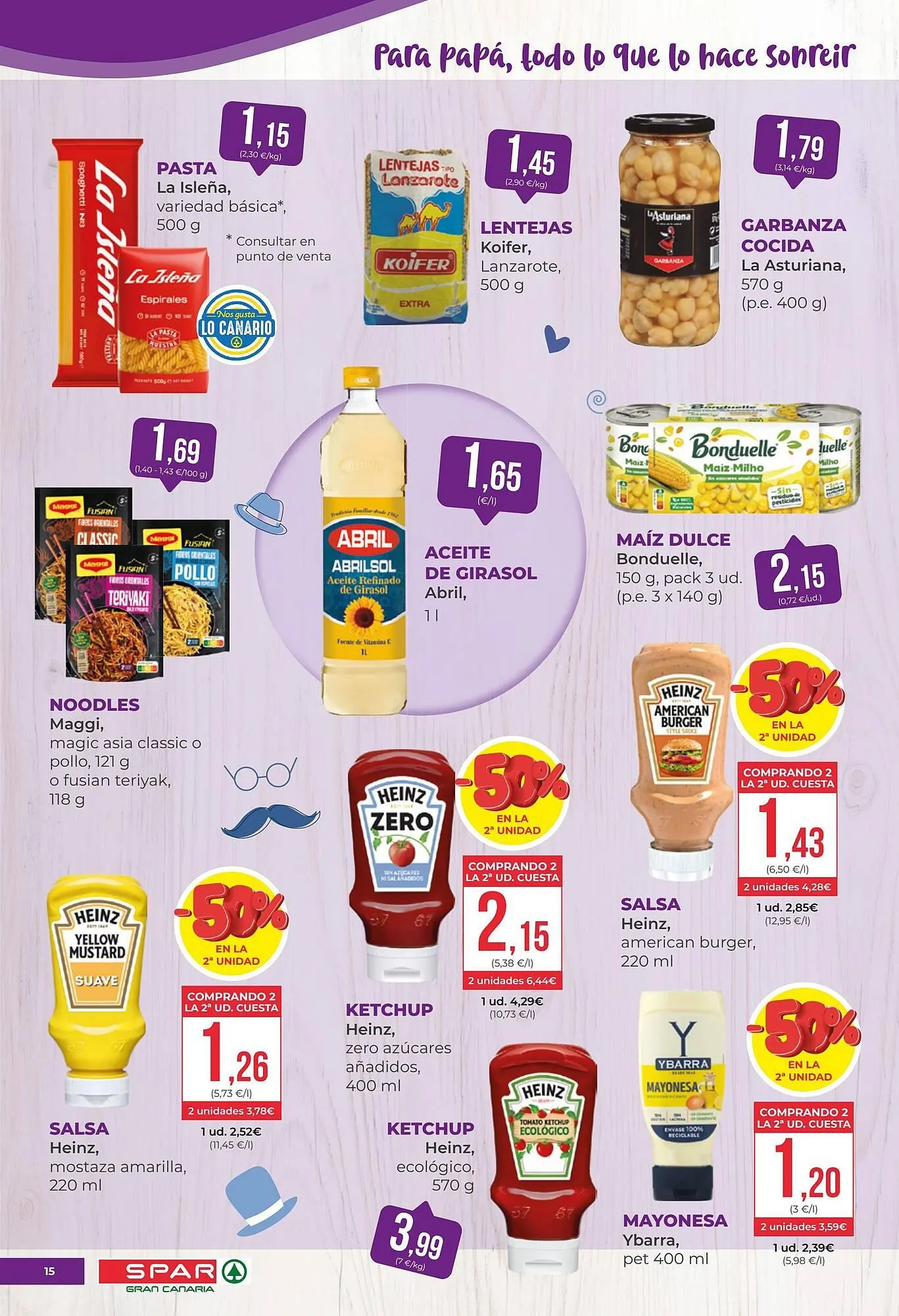 Catálogo de Folleto SPAR Gran Canaria 6 de marzo al 19 de marzo 2026 - Página 15