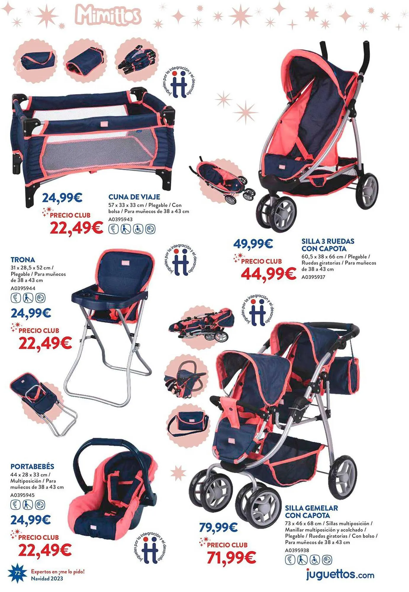 Catálogo de Folleto Juguettos 6 de noviembre al 24 de diciembre 2023 - Página 72