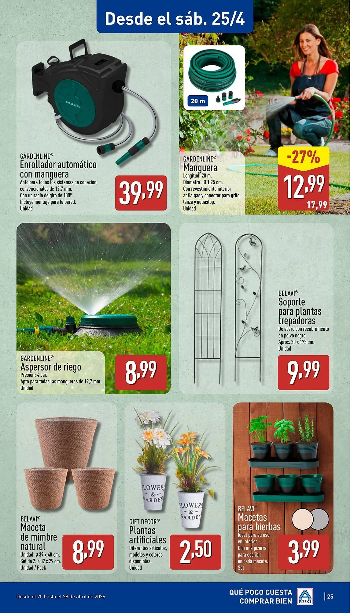 Catálogo de Folleto ALDI 20 de abril al 26 de abril 2026 - Página 25