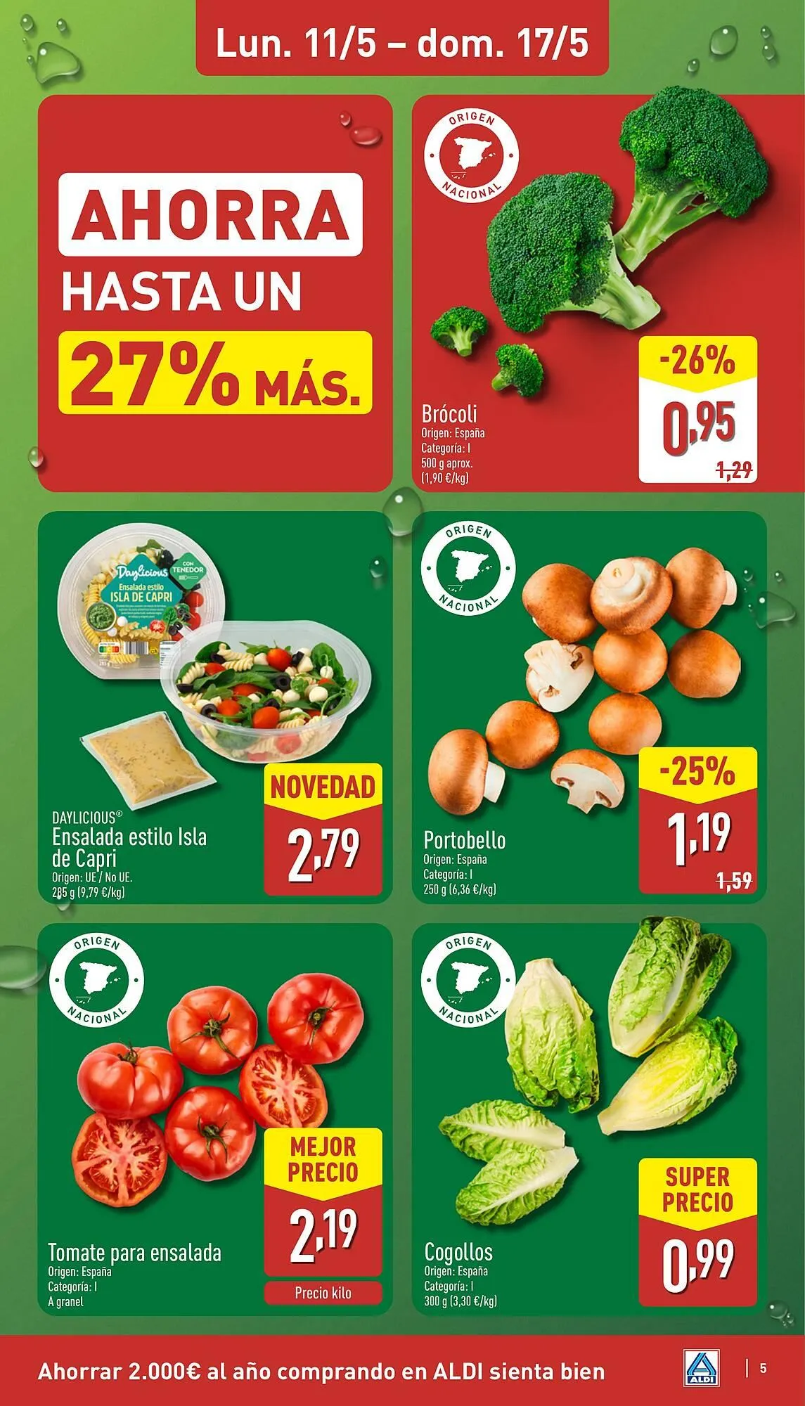 Catálogo de Folleto ALDI 11 de mayo al 17 de mayo 2026 - Página 5