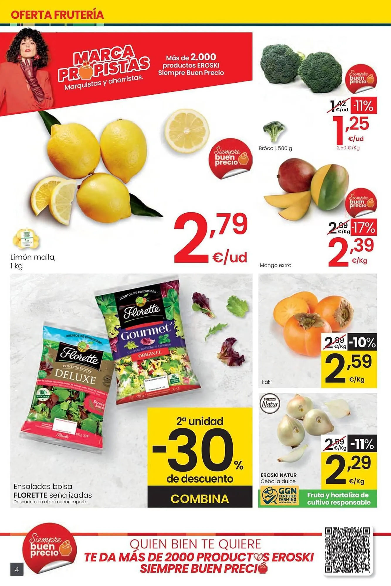 Catálogo de Folleto Eroski 30 de octubre al 11 de noviembre 2025 - Página 4