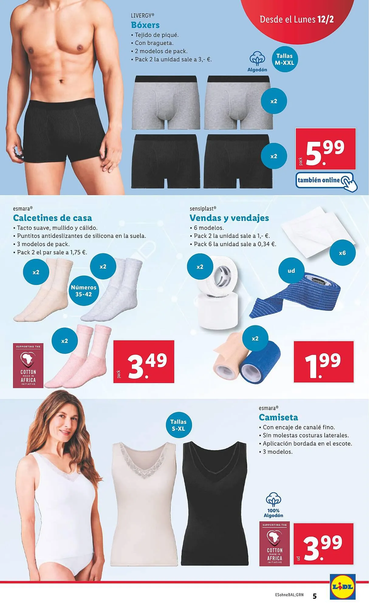 Catálogo de Folleto Lidl 12 de febrero al 18 de febrero 2024 - Página 5