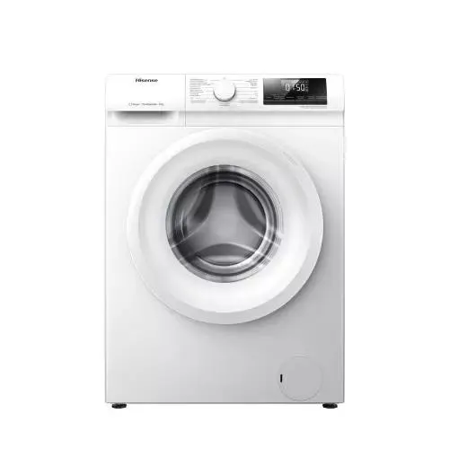 Lavadora Hisense WFQP801419VM Clase A, 8kg, 1400RPM, Blanco, 595mm