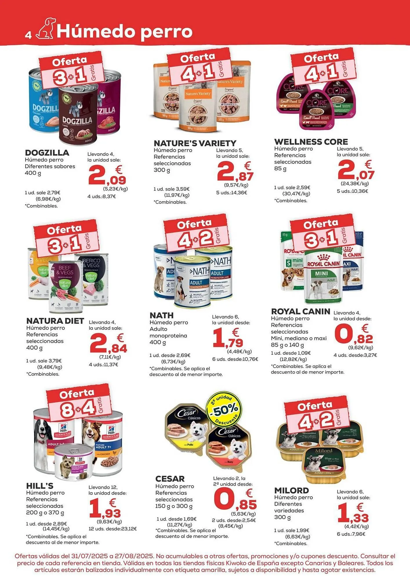 Catálogo de Folleto Kiwoko 31 de julio al 27 de agosto 2025 - Página 4
