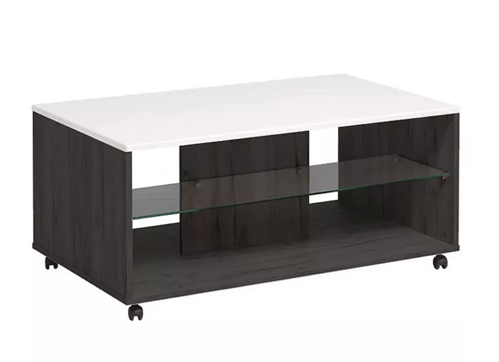 MESA DE CENTRO CON RUEDAS ENZO