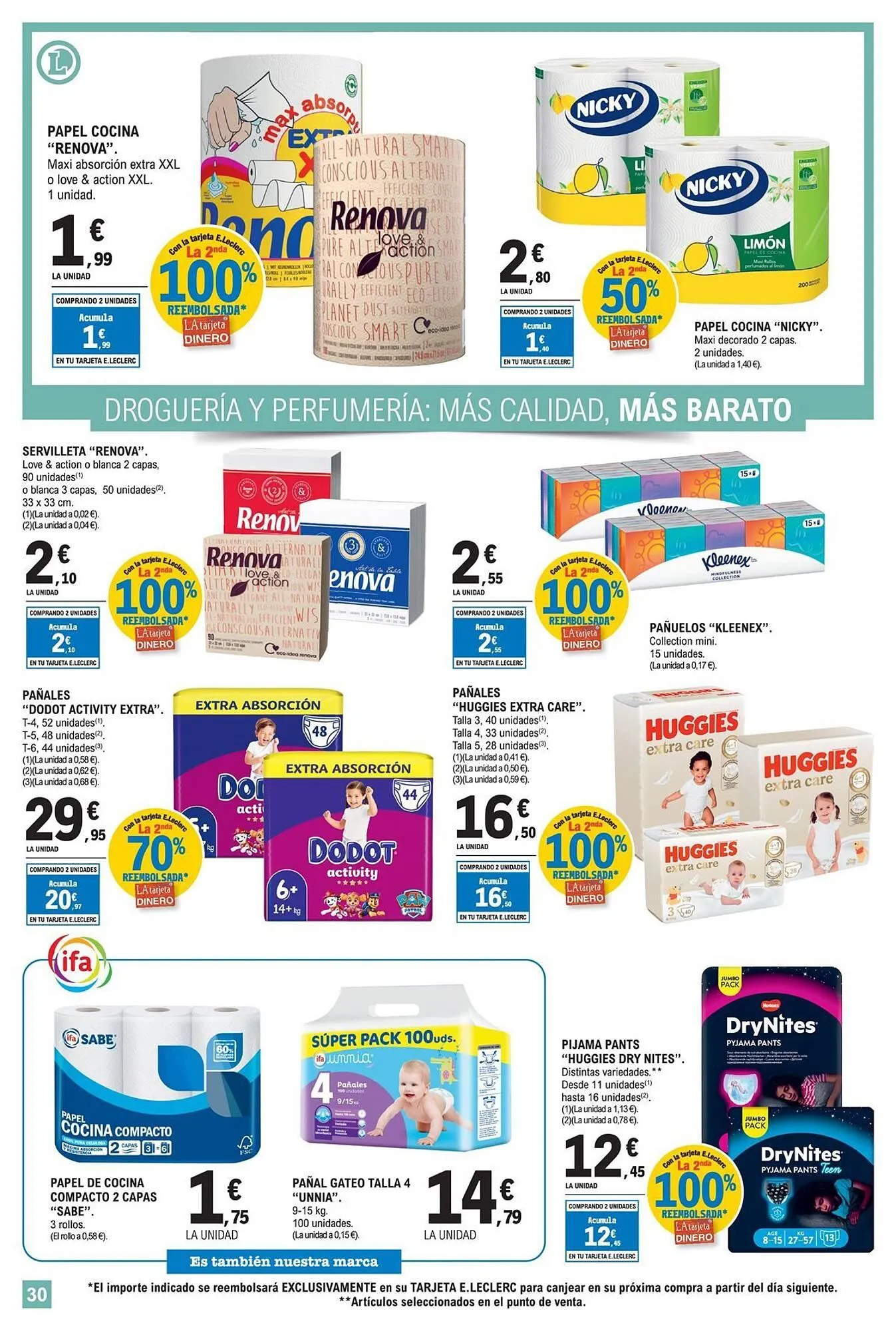 Catálogo de Catálogo E.Leclerc 7 de enero al 25 de enero 2026 - Página 30