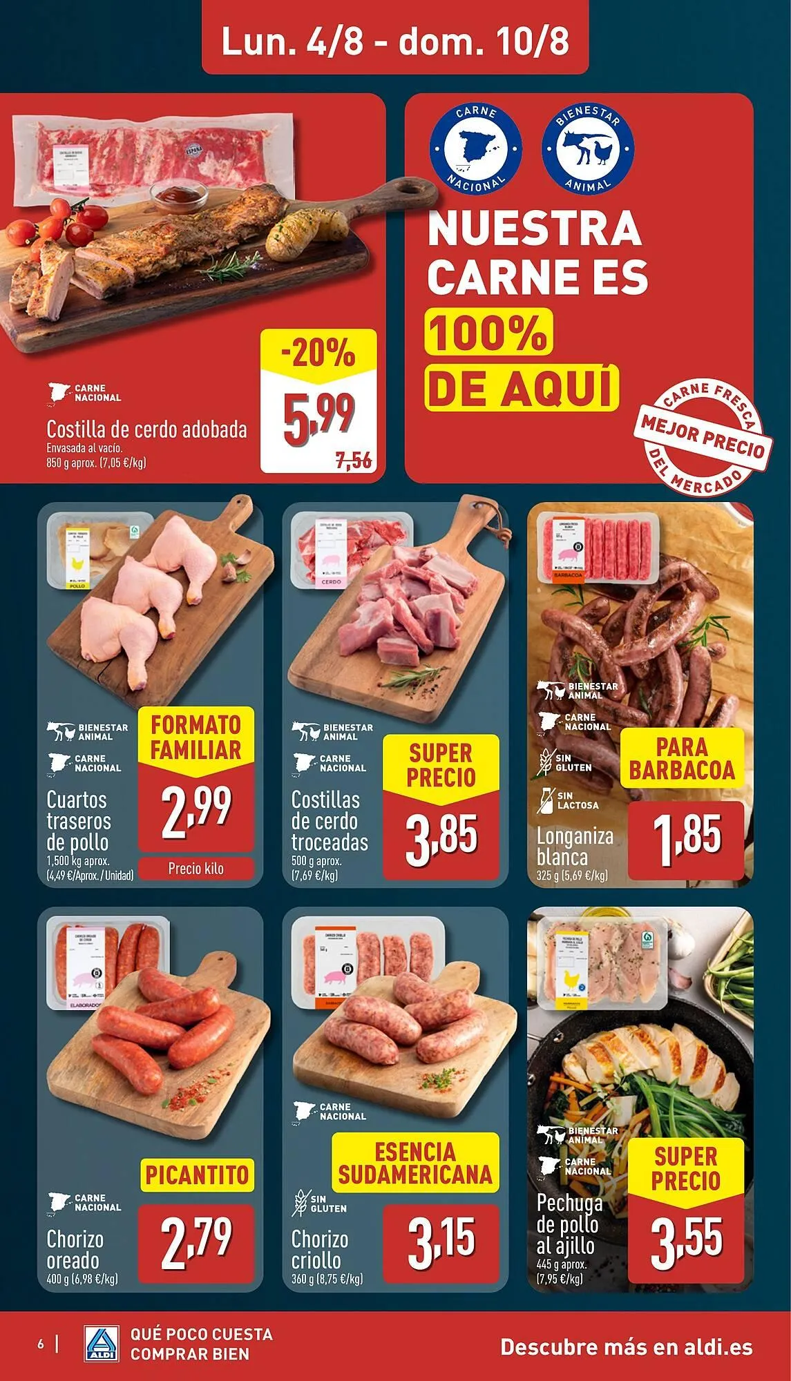 Catálogo de Folleto ALDI 4 de agosto al 10 de agosto 2025 - Página 6