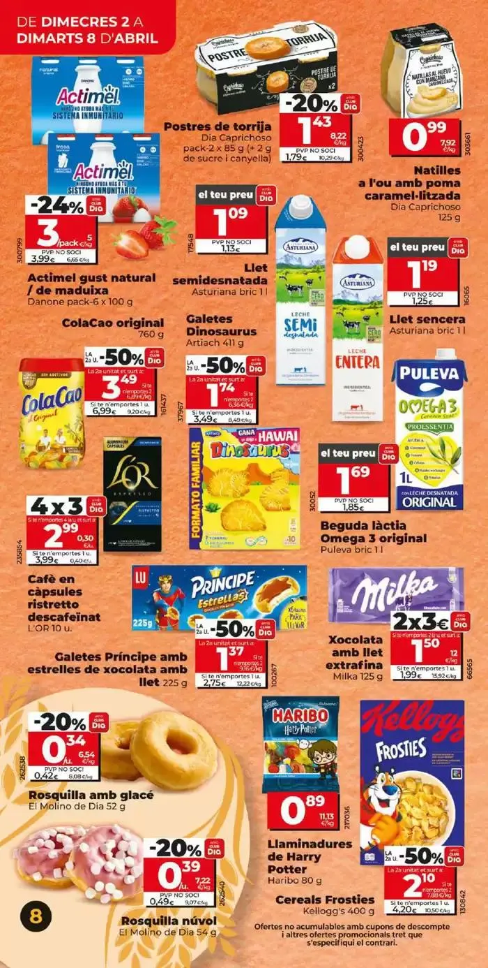 Catálogo de El teu nou Dia del 2 al 8 d'abril 2 de abril al 8 de abril 2025 - Página 8