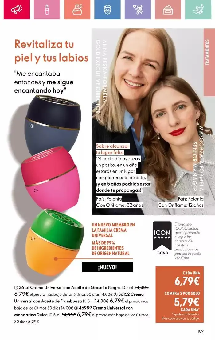 Catálogo de Catálogo Oriflame 9 de Marzo 29 de Marzo 9 de marzo al 29 de marzo 2025 - Página 109