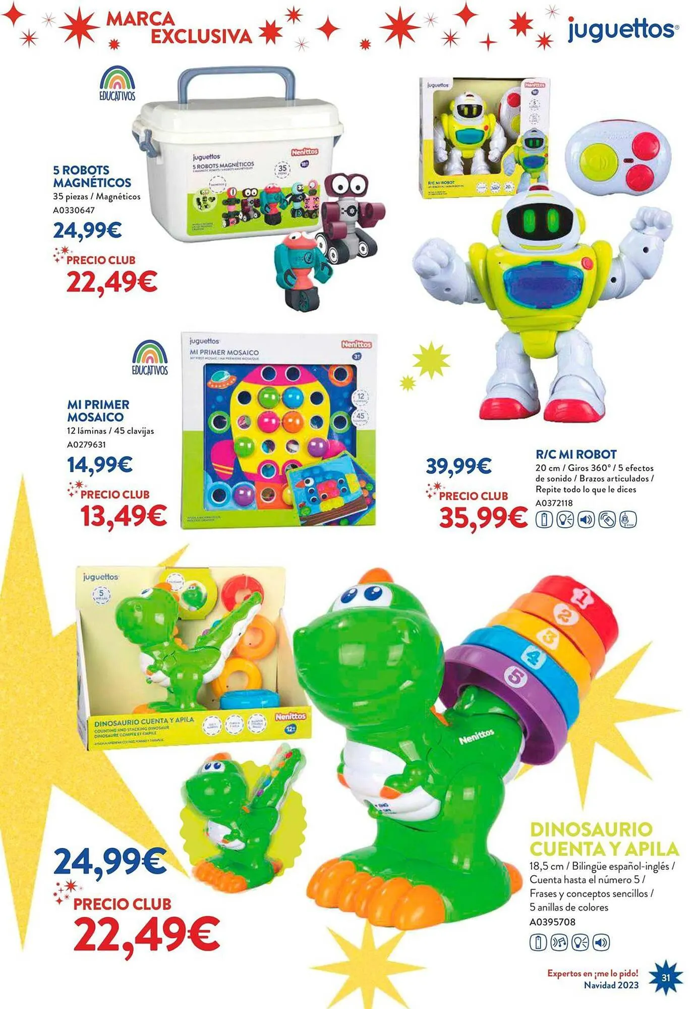Catálogo de Folleto Juguettos 6 de noviembre al 24 de diciembre 2023 - Página 31