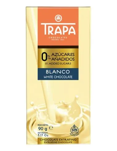 TABLETA 0% AZUCARES BLANCO 90G