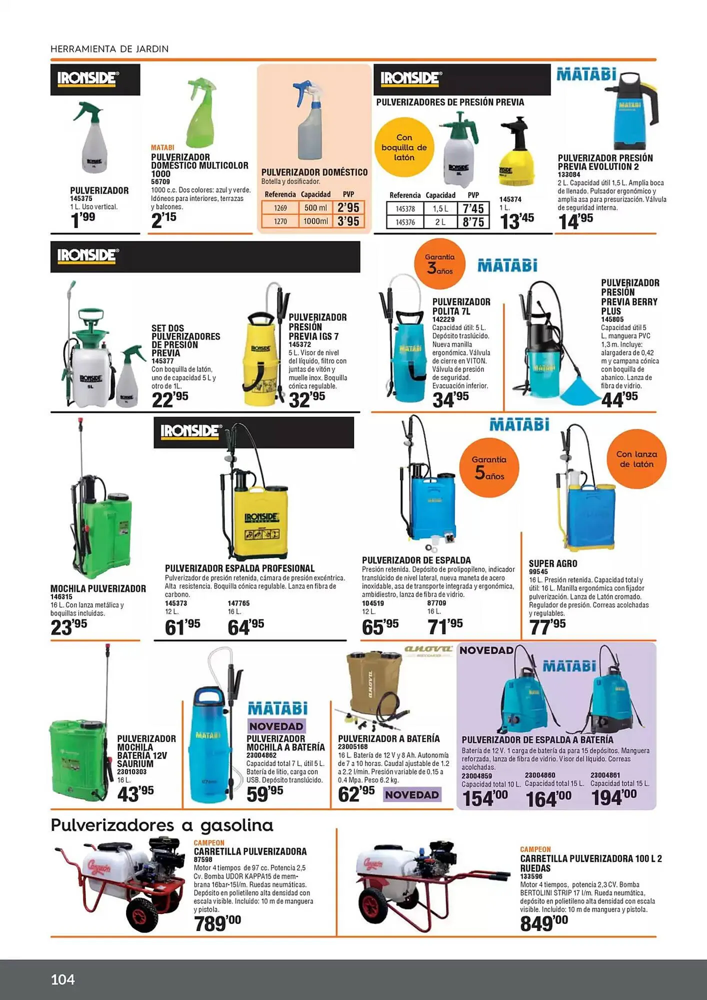 Catálogo de Folleto ferrOkey 25 de marzo al 6 de agosto 2025 - Página 104