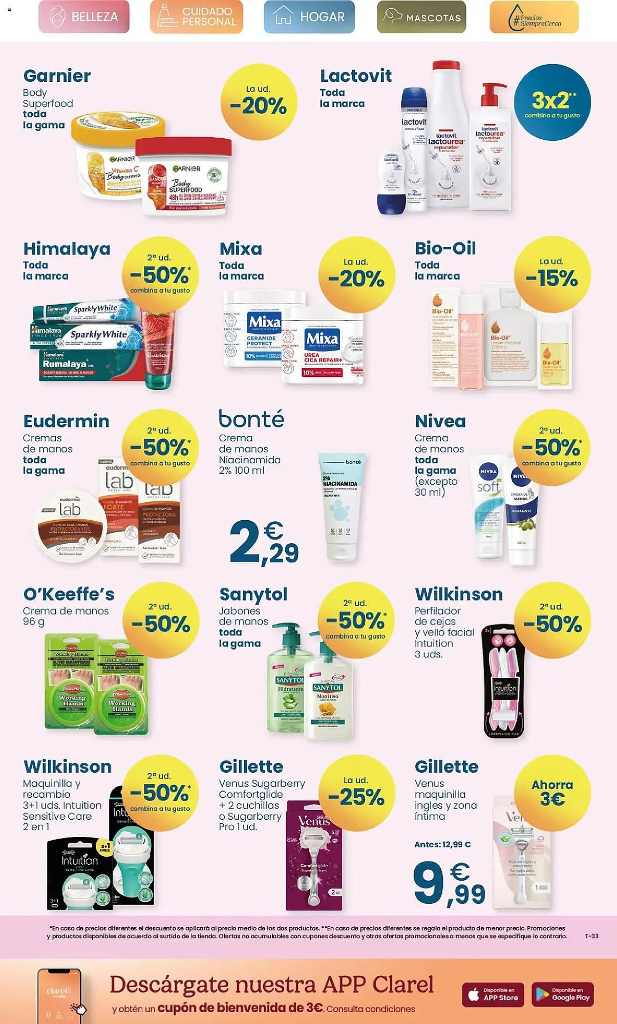 Catálogo de Folleto Clarel 22 de octubre al 4 de noviembre 2025 - Página 3