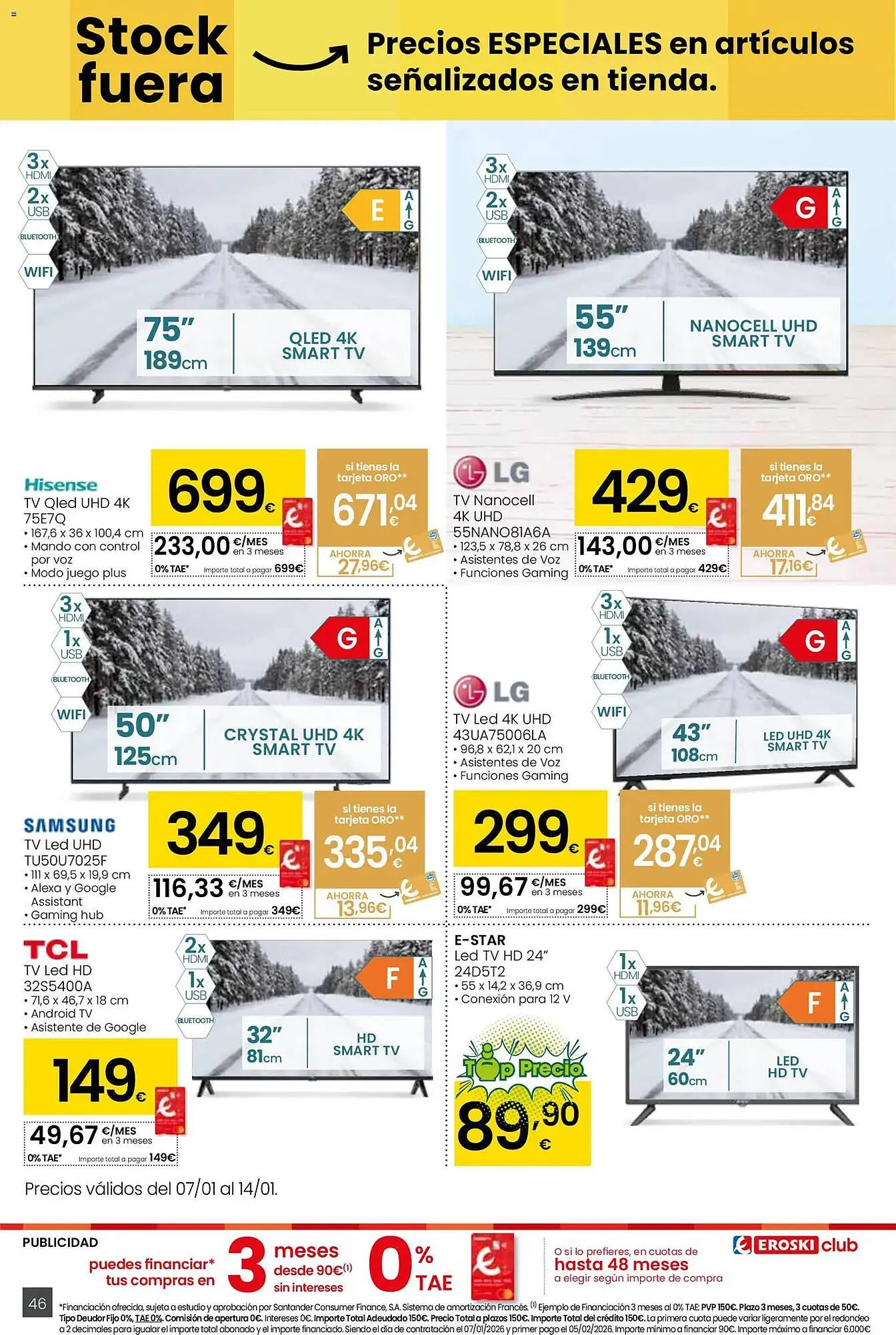 Catálogo de Folleto Eroski 5 de enero al 13 de enero 2026 - Página 46