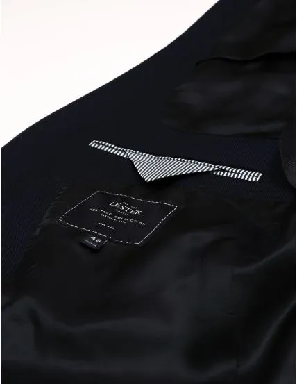 Traje hombre ojo de perdiz Azul