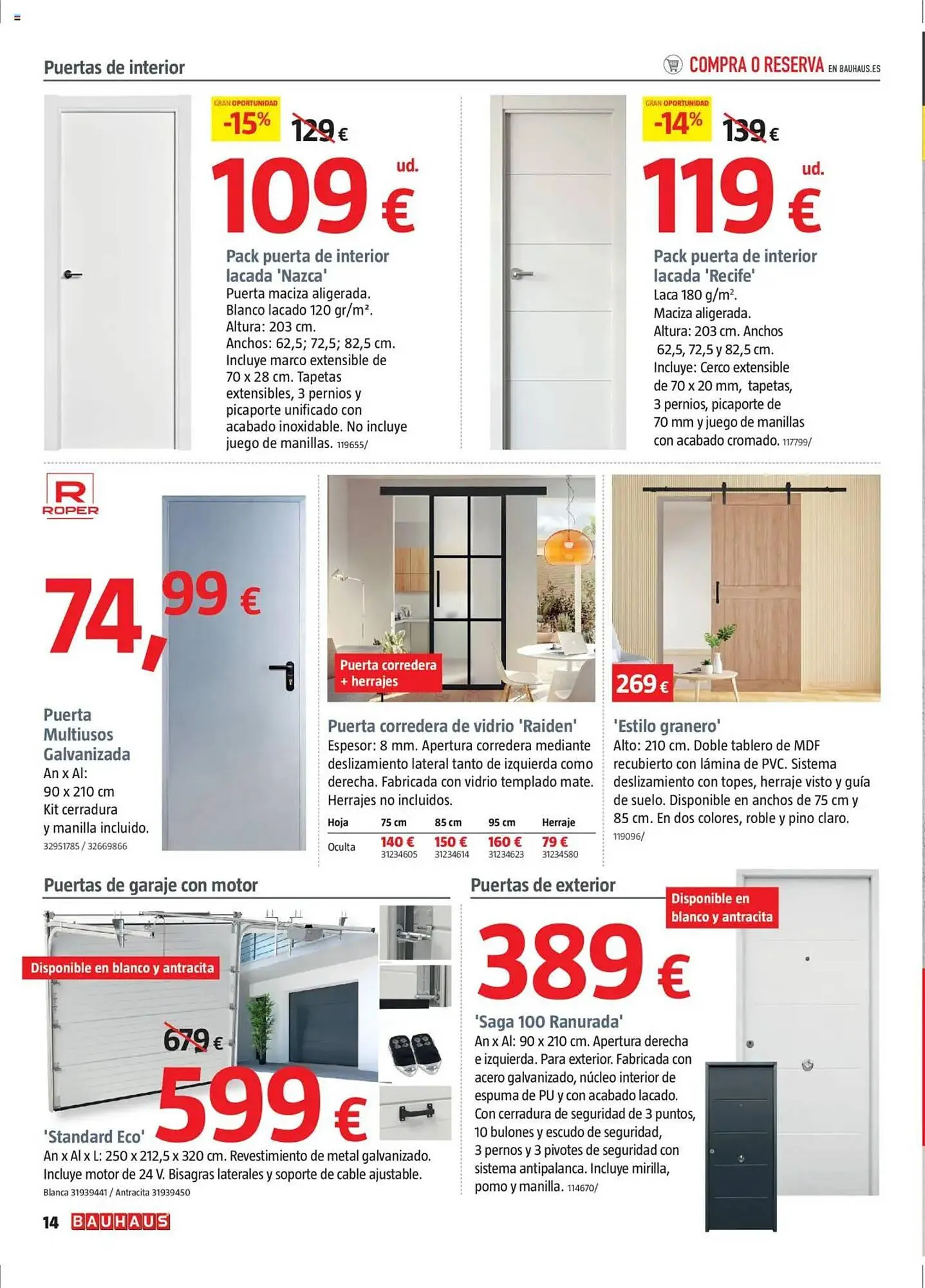 Catálogo de Folleto Bauhaus 29 de mayo al 25 de junio 2025 - Página 14