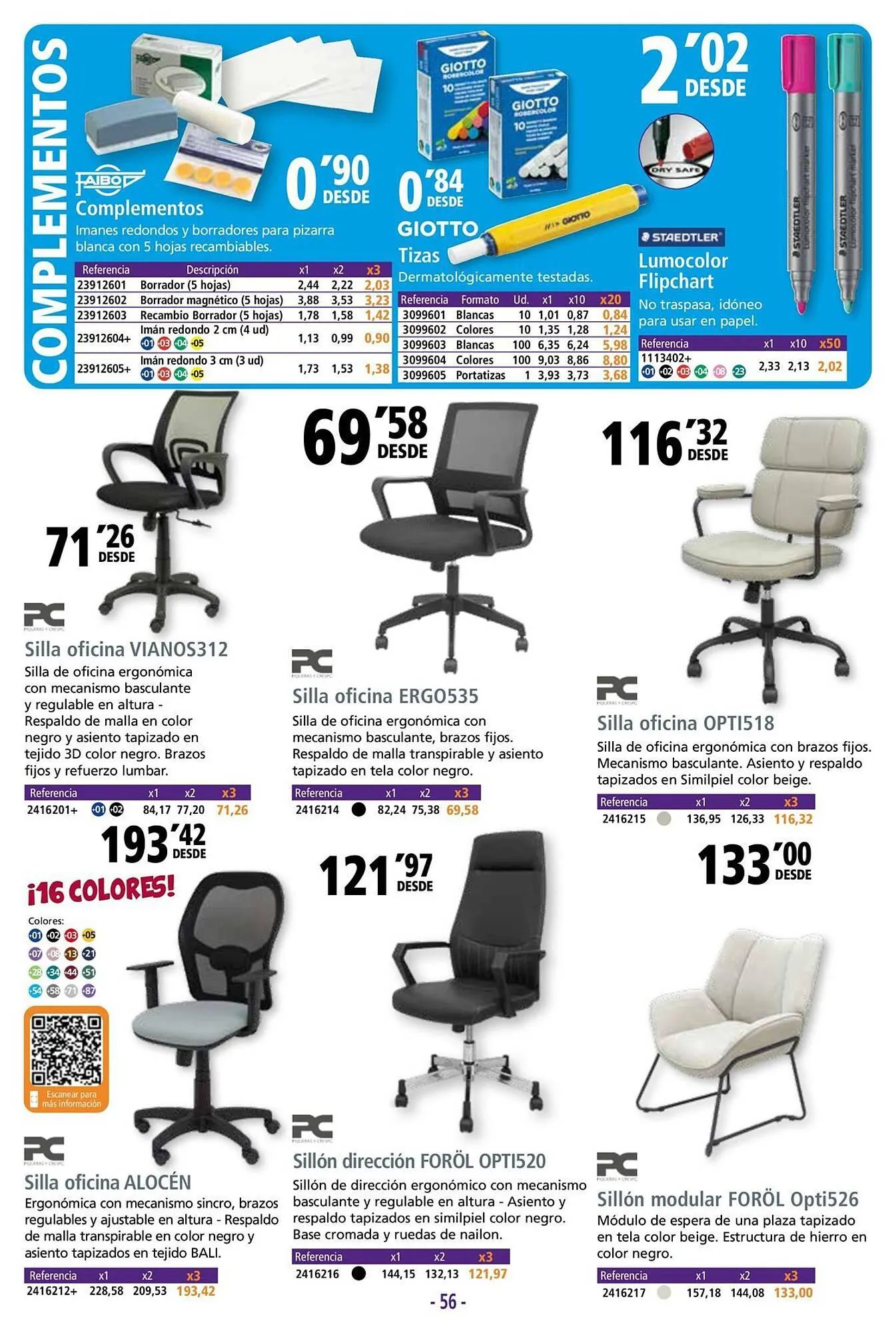Catálogo de Catálogo Folder 8 de mayo al 10 de octubre 2026 - Página 56