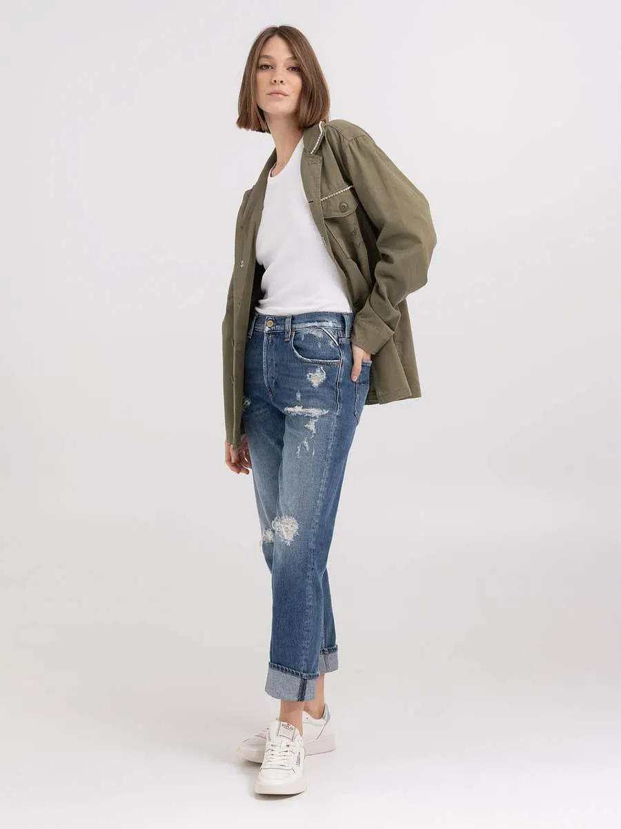 Vaqueros de corte recto Maijke