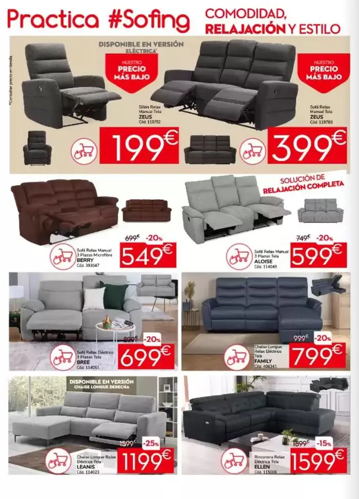 Catálogo de Hasta -50% dto. en sofás 27 de febrero al 26 de marzo 2025 - Página 6
