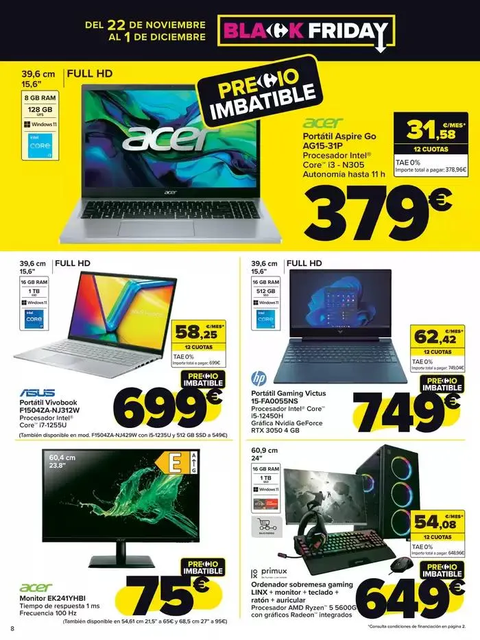 Catálogo de Black Friday 22 de noviembre al 1 de diciembre 2024 - Página 8