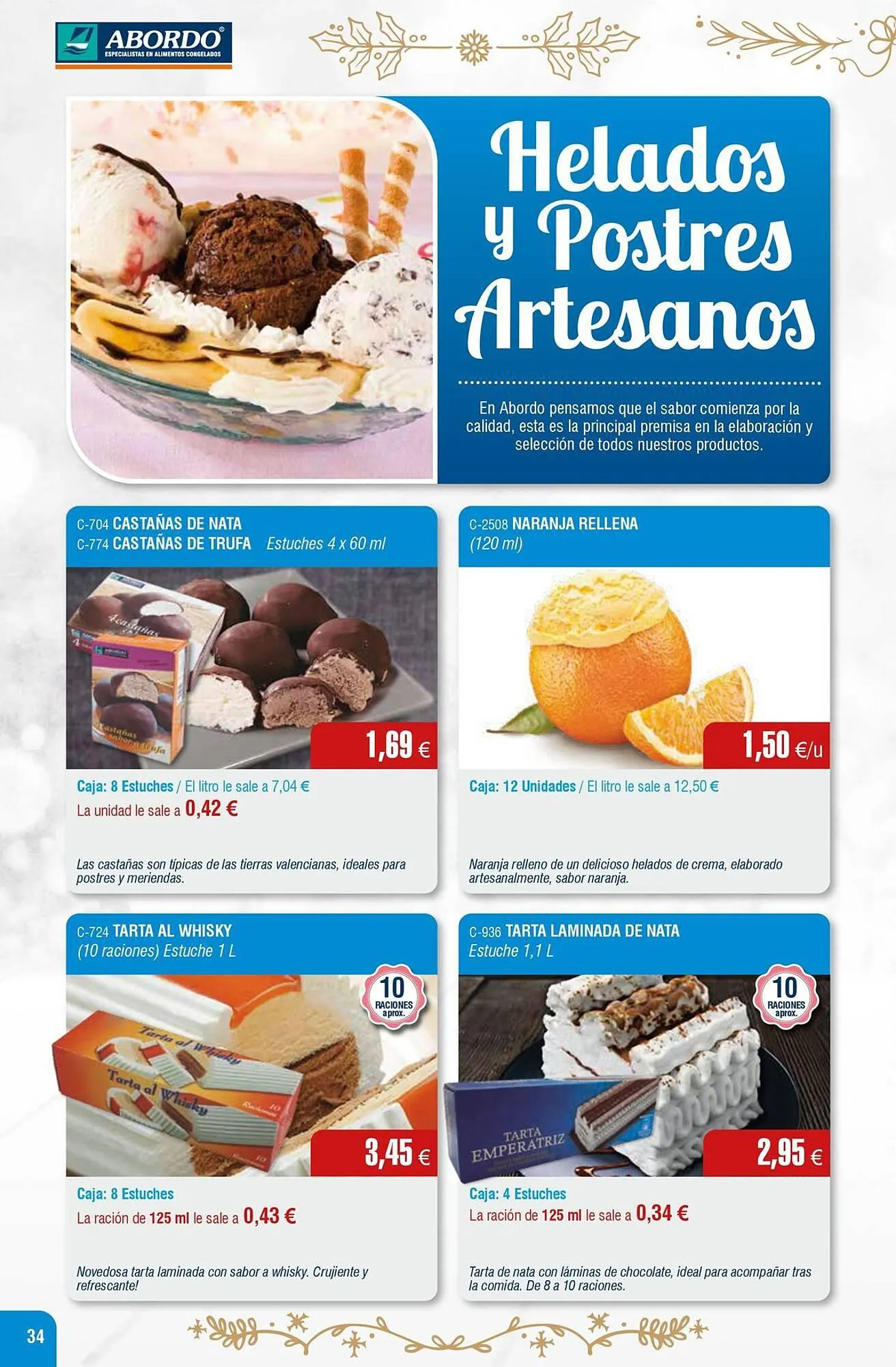 Catálogo de Folleto Abordo 1 de diciembre al 31 de diciembre 2023 - Página 34